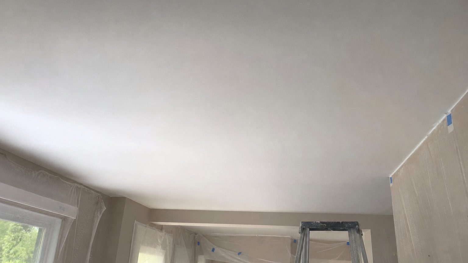 Popcorn Ceiling Removal & Texture in Red Deer